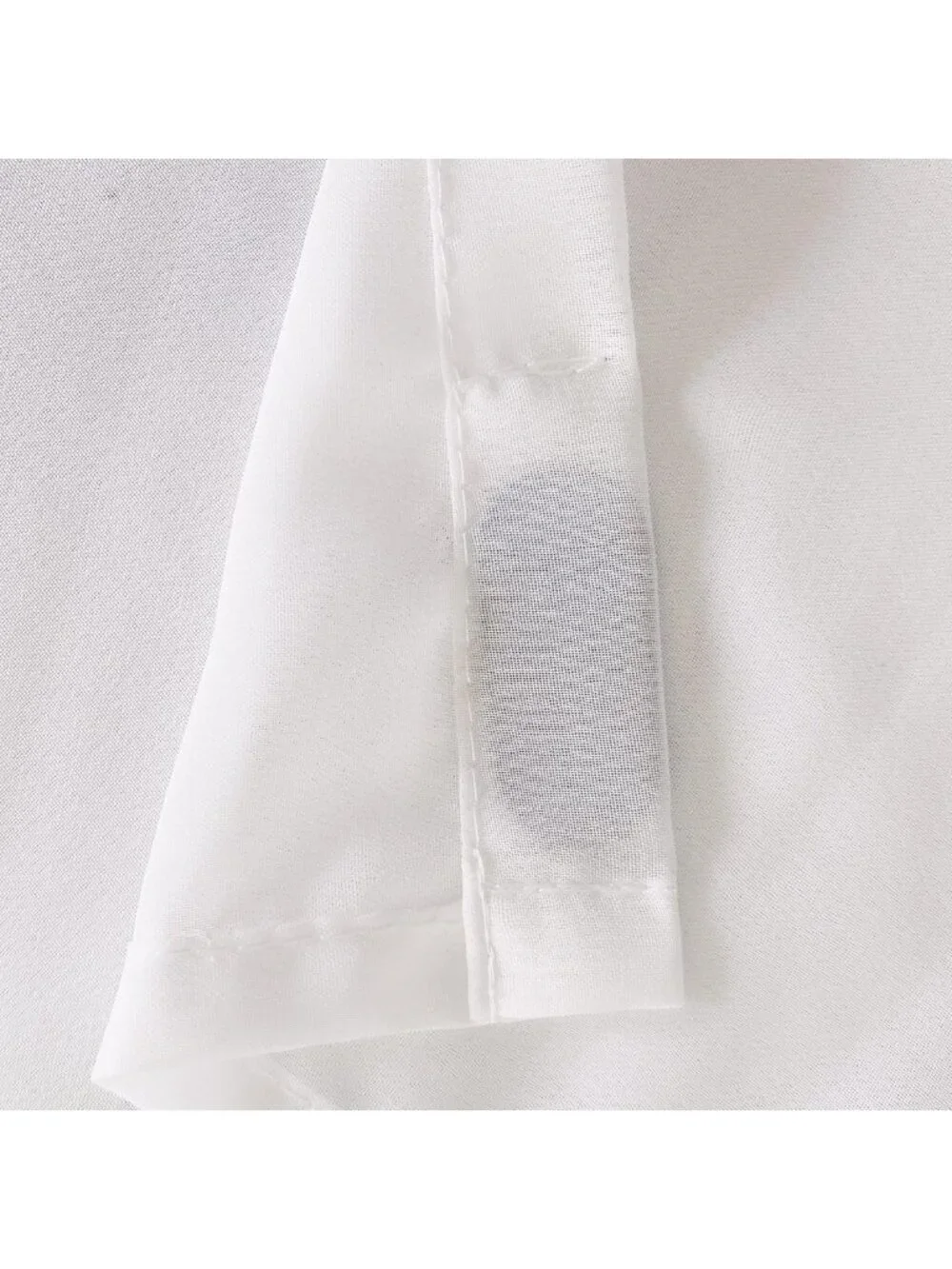 Elegant Blue Floral Sheer Curtains - 84